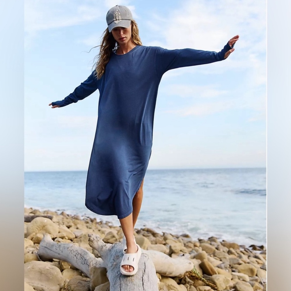NWT Free People Long Game Tunic Layer